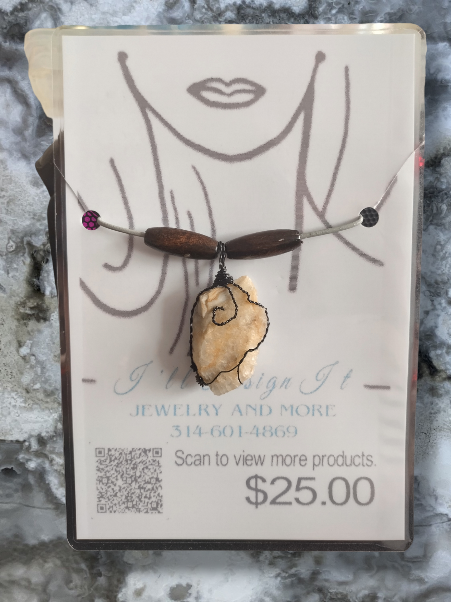Agate necklace