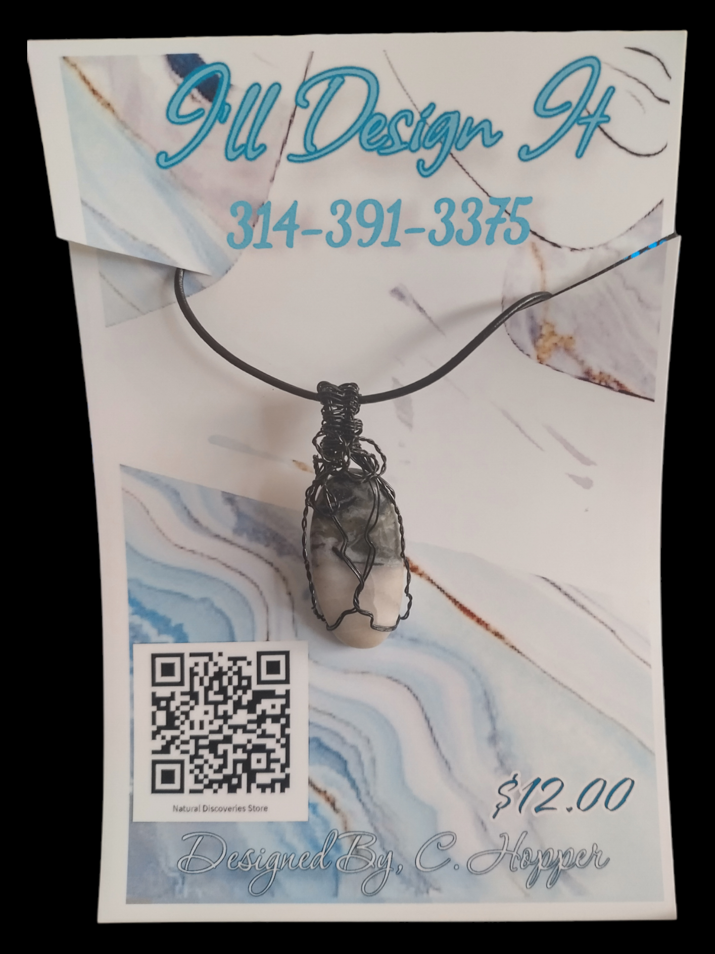 Agate necklace