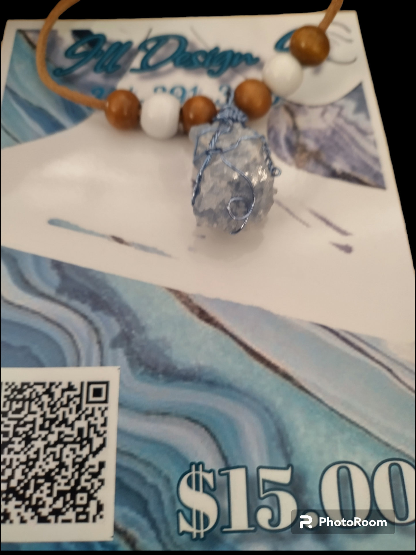 Blue calcite Necklace