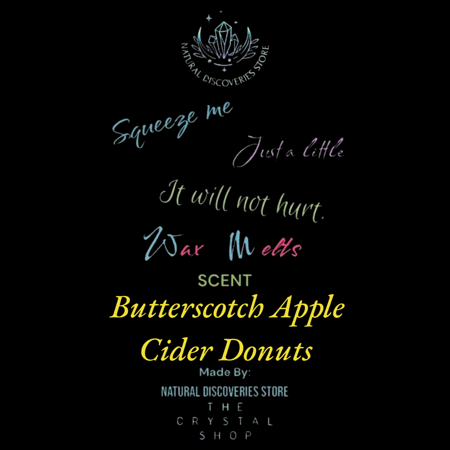 6 oz Butterscotch Apple Cider Donuts Squeeze Me Wax Melt