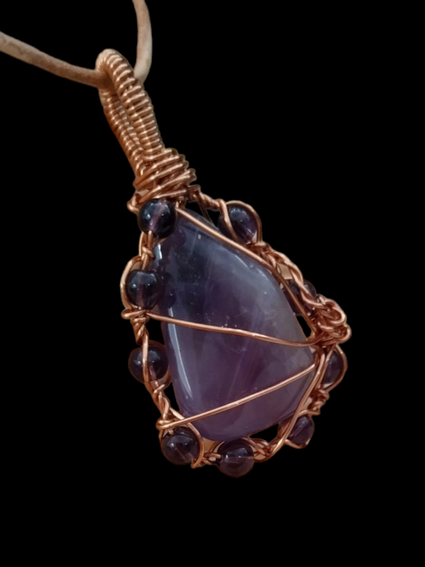 Amethyst necklace