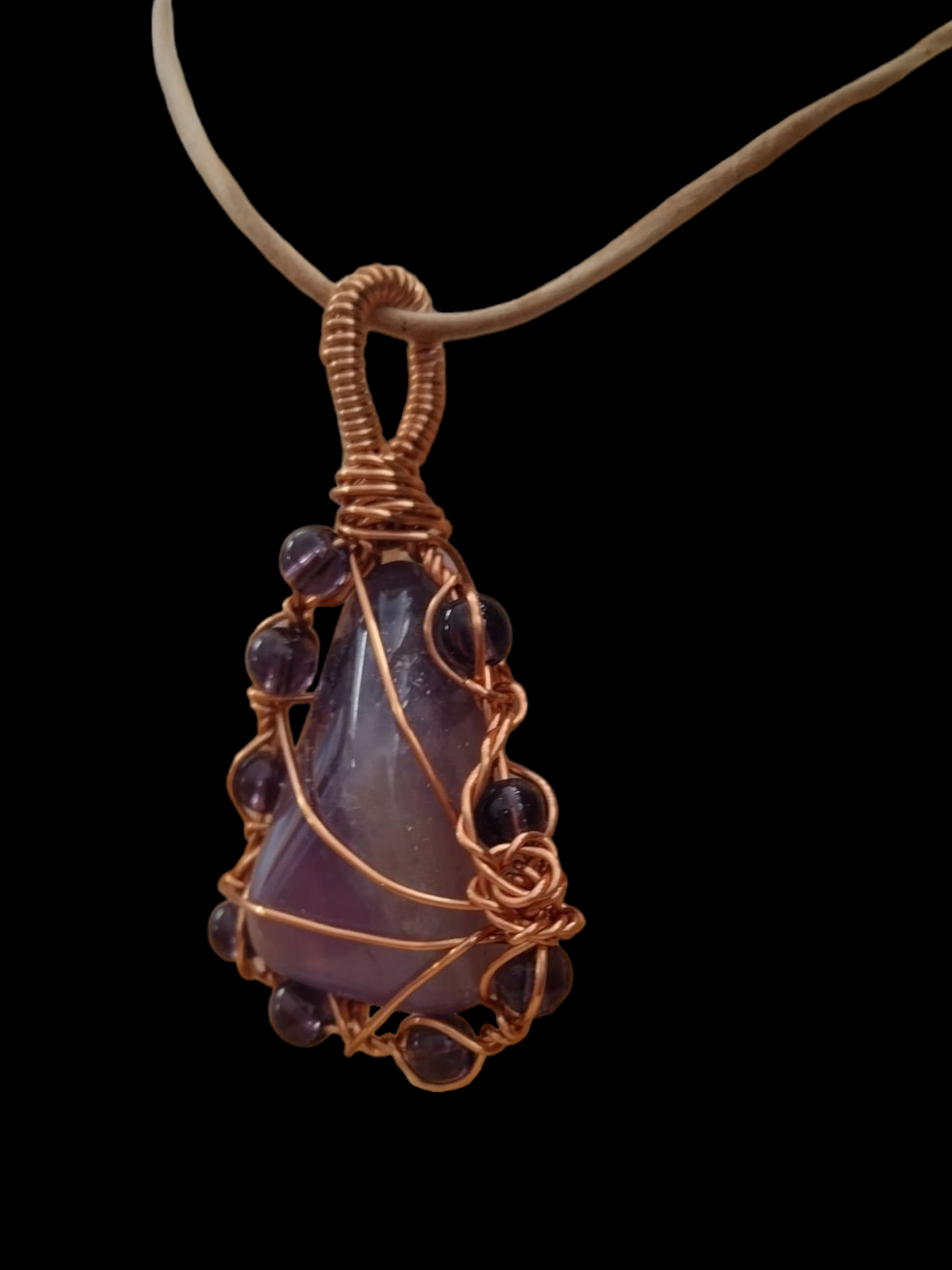 Amethyst necklace