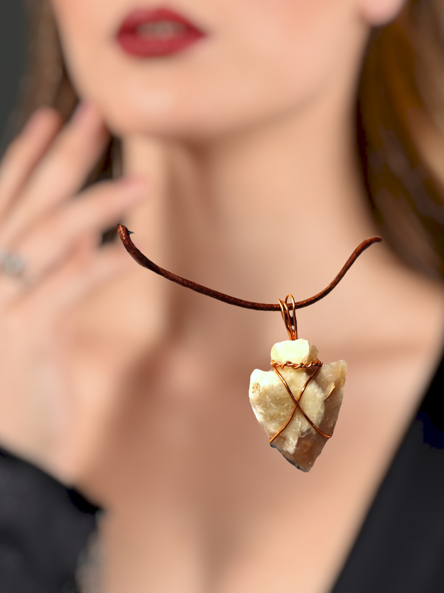 Arrowhead necklace