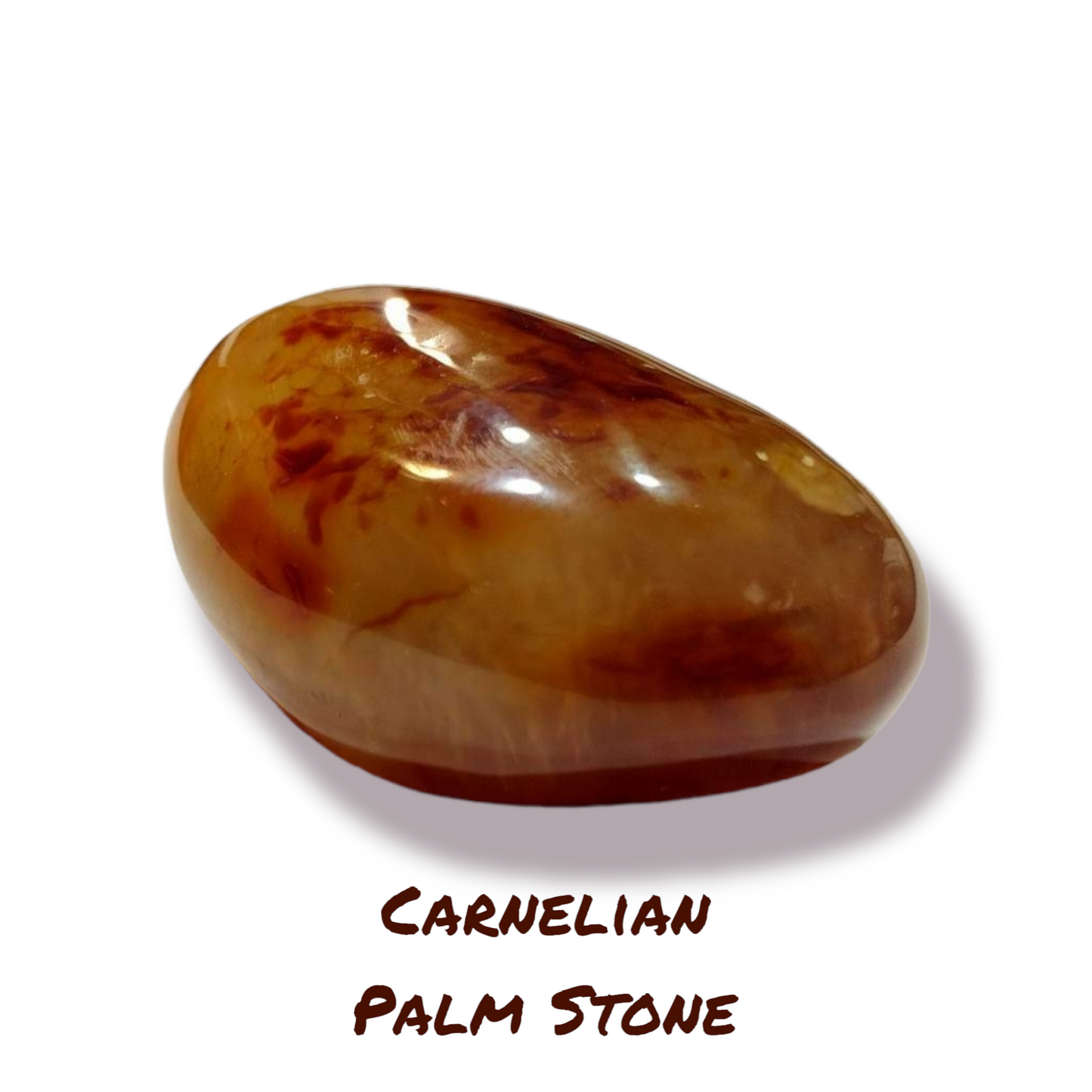 Carnelian Palm Stone