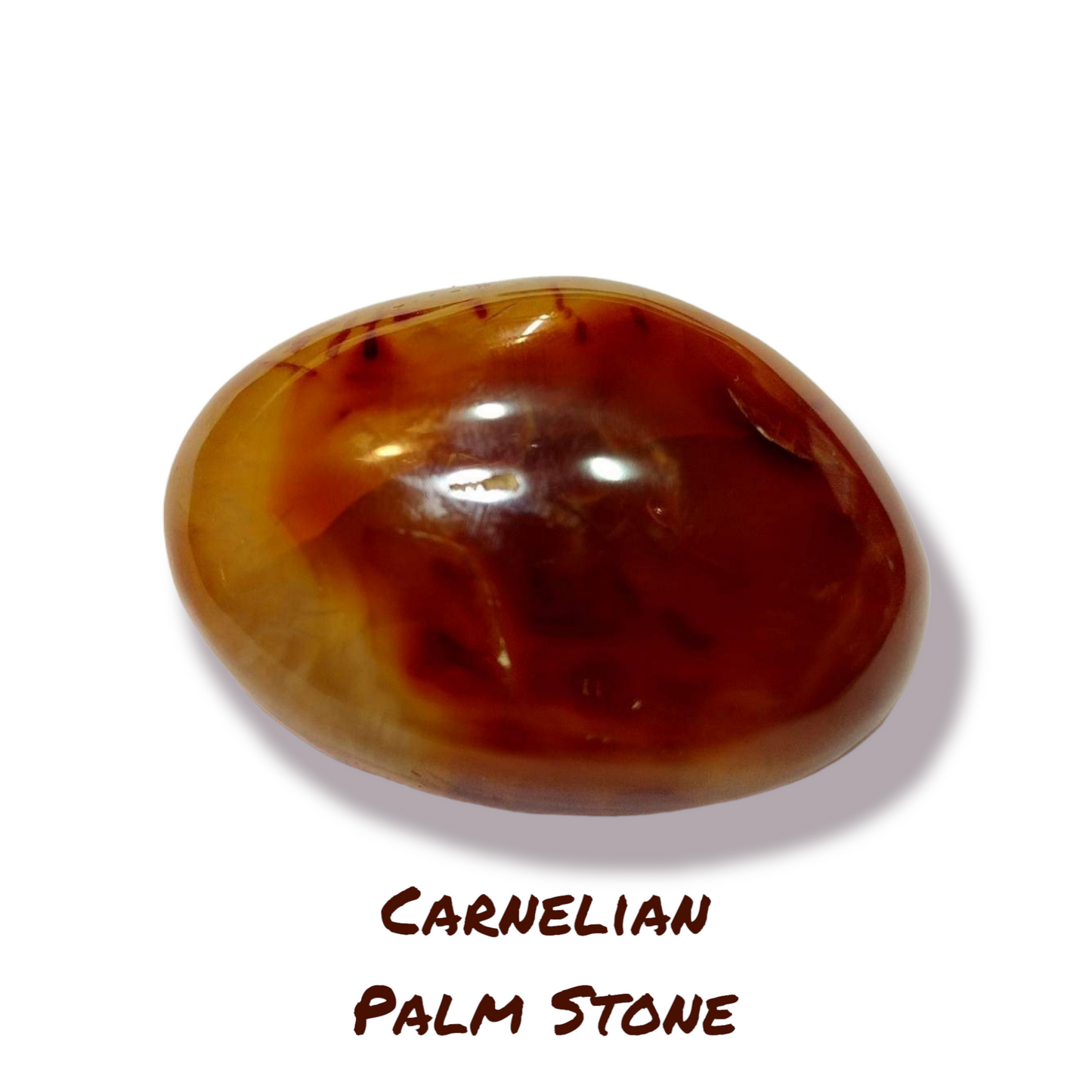 Carnelian Palm Stone