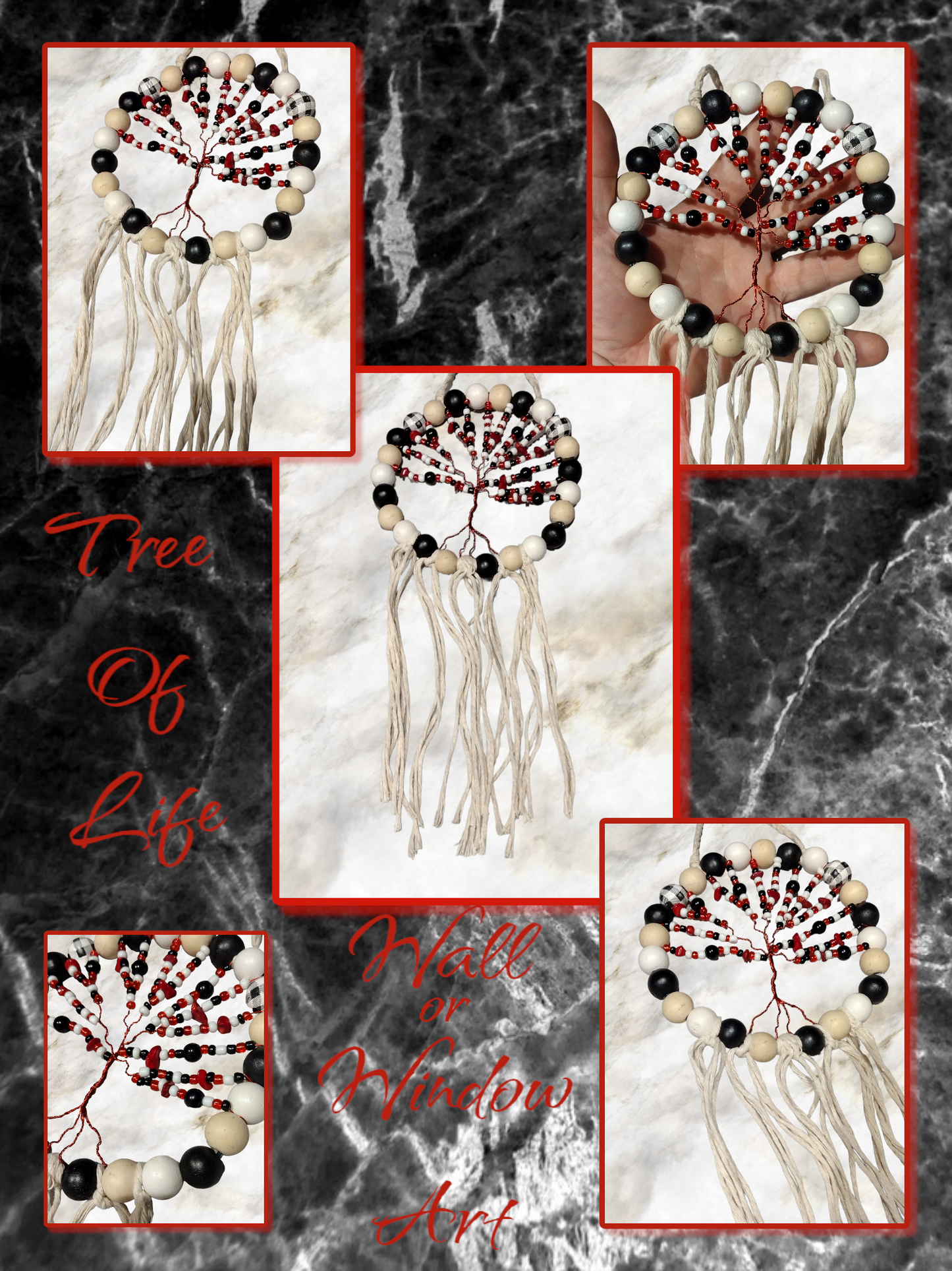 Tree of life wall or window art.