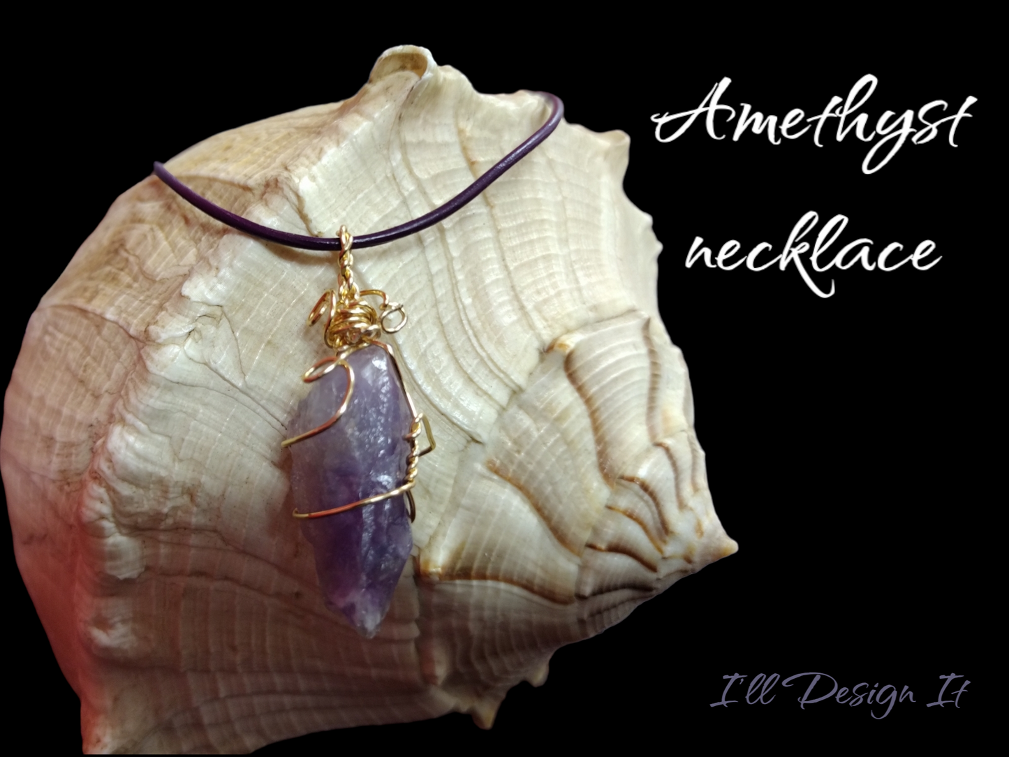 Amethyst necklace