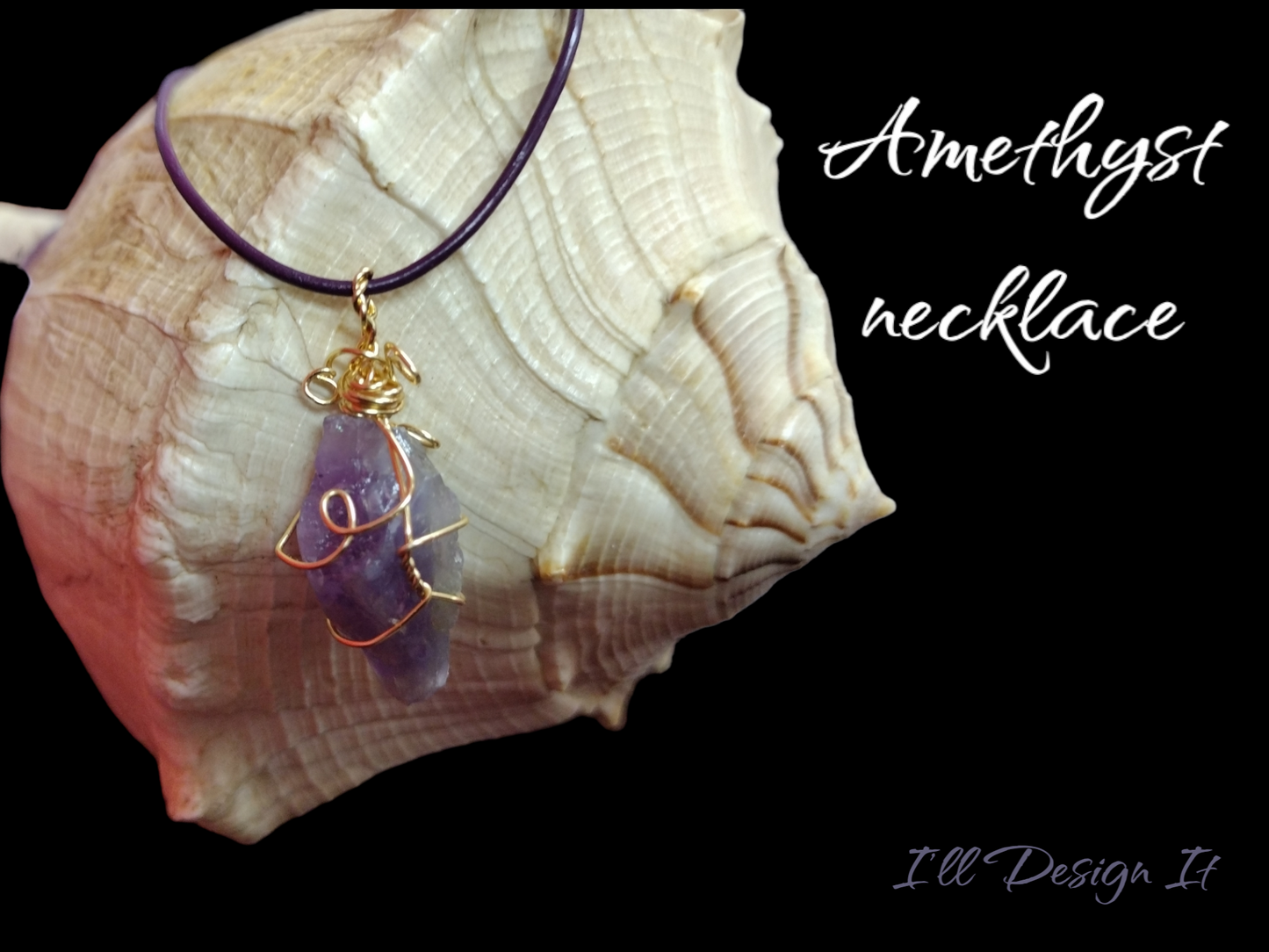 Amethyst necklace
