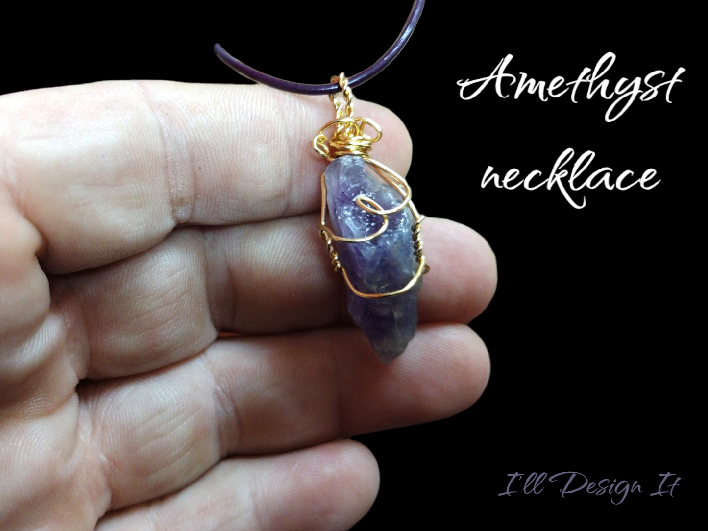 Amethyst necklace