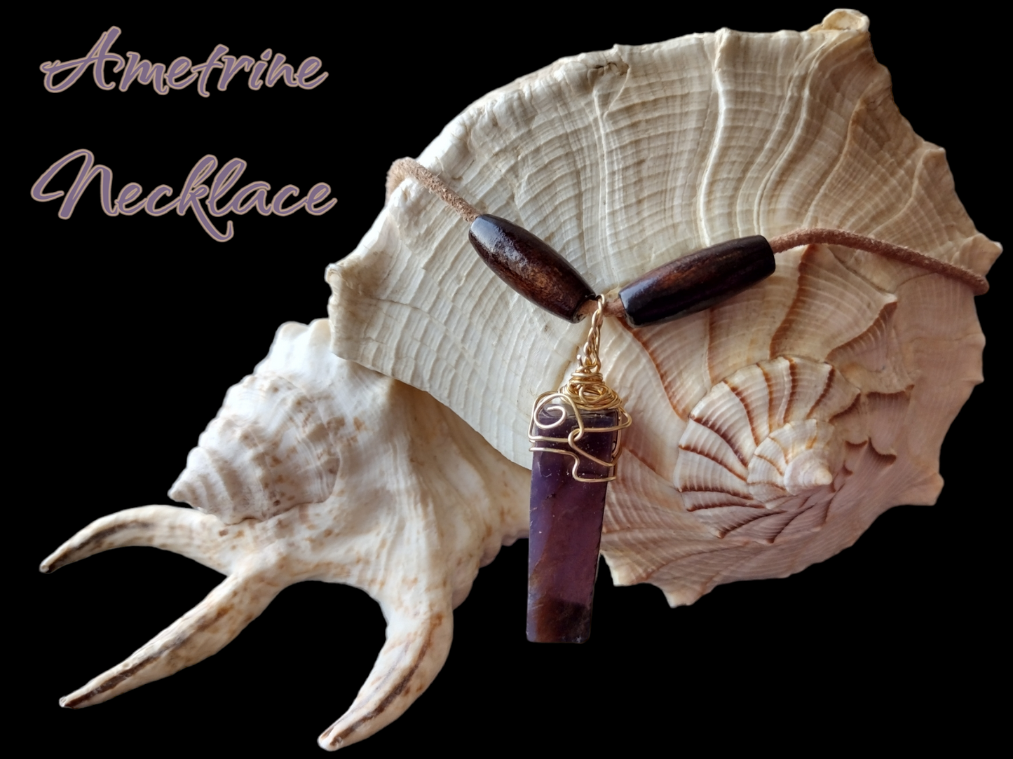 Ametrine necklace