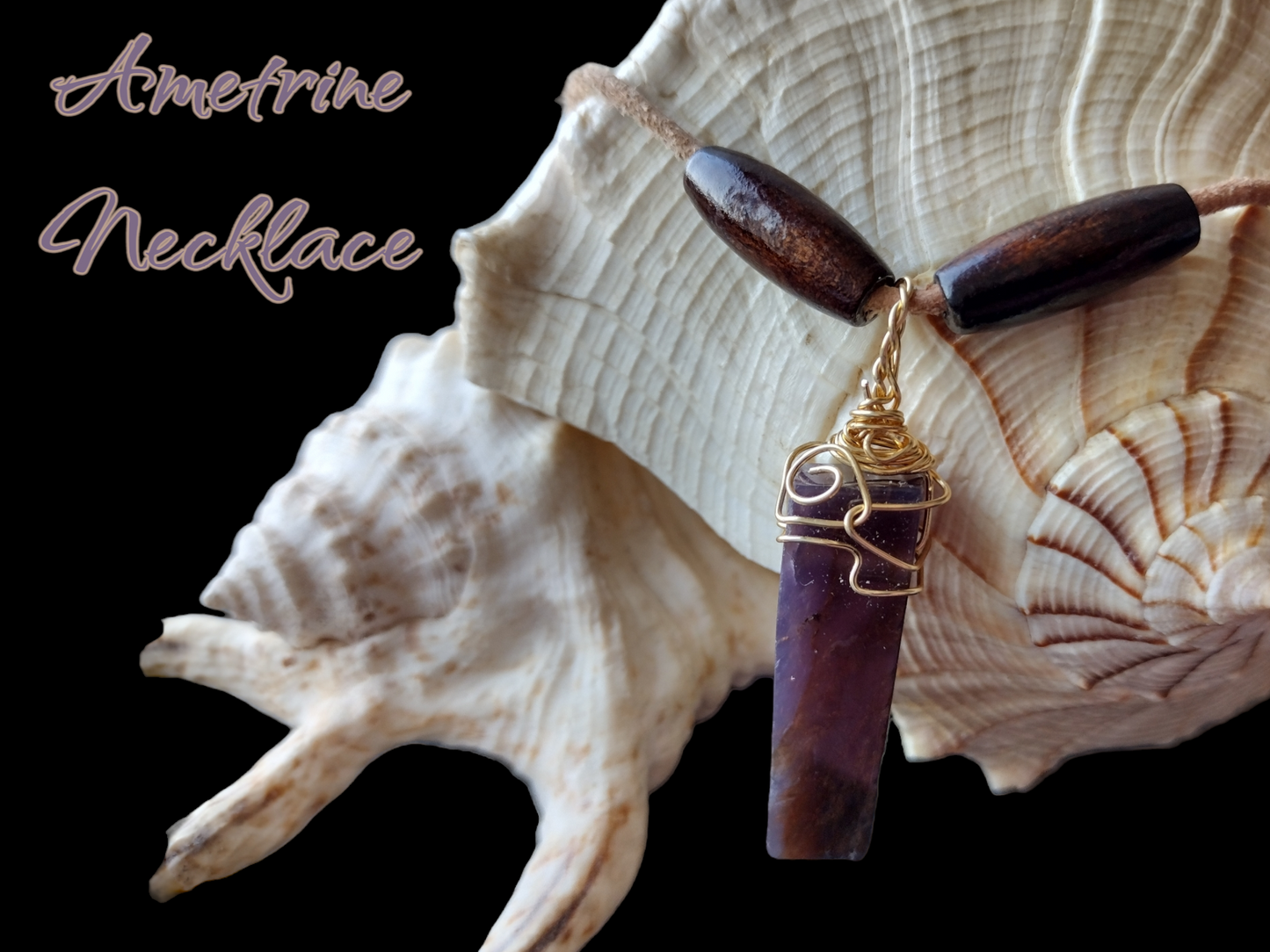 Ametrine necklace