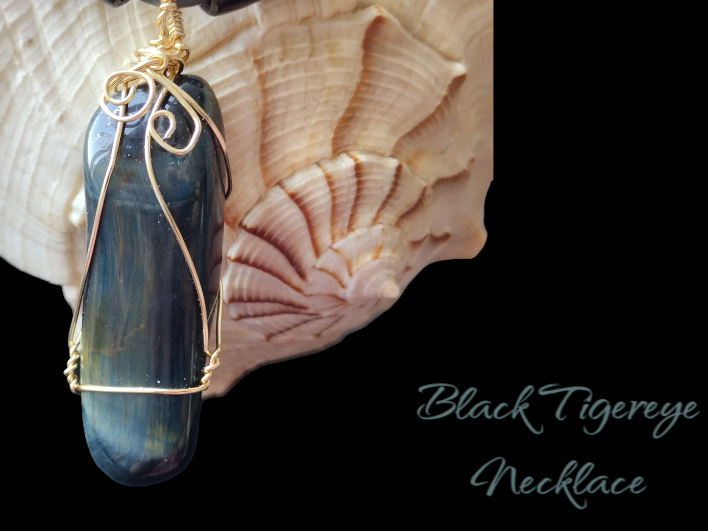 Black Tigereye necklace