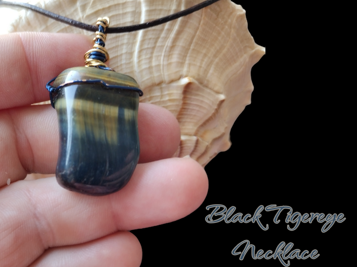 Black Tigereye necklace