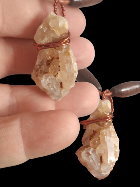 Clear quartz Necklace