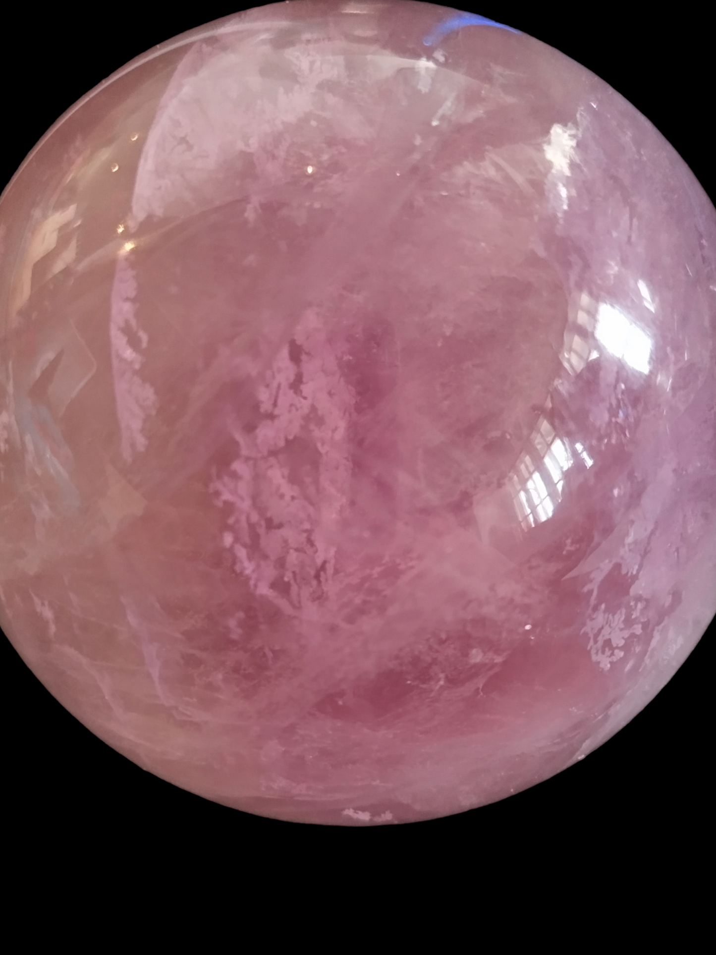 Purple Fluorite sphere .8lb