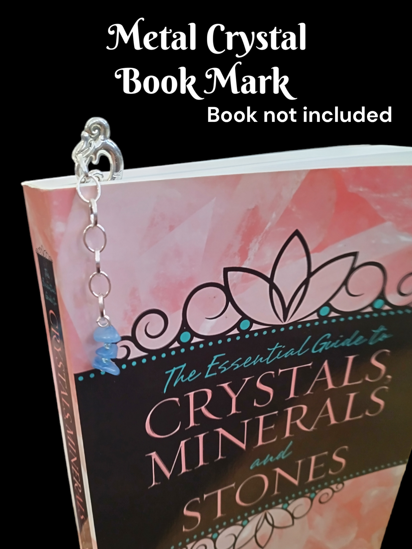 Bookmark with crystals