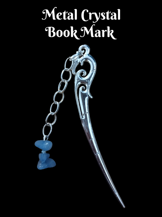 Bookmark with crystals