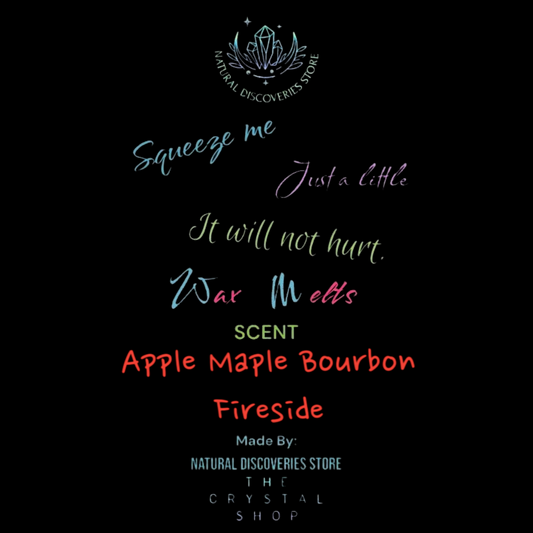 6 oz Apple Maple Bourbon Fireside Squeeze Me Wax Melt