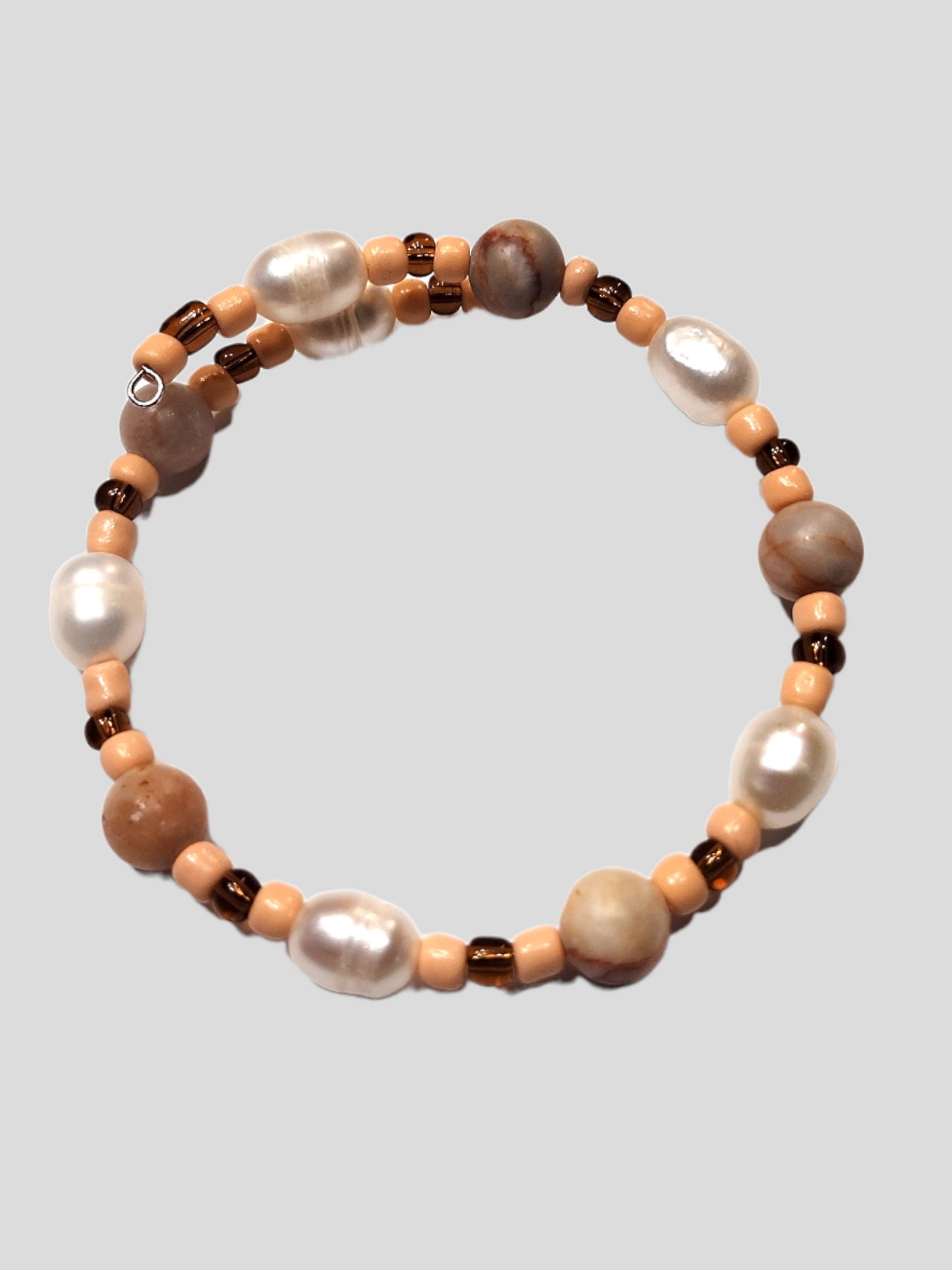 Pearl and Jasper bracelet