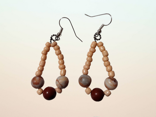 Natural Stone earrings