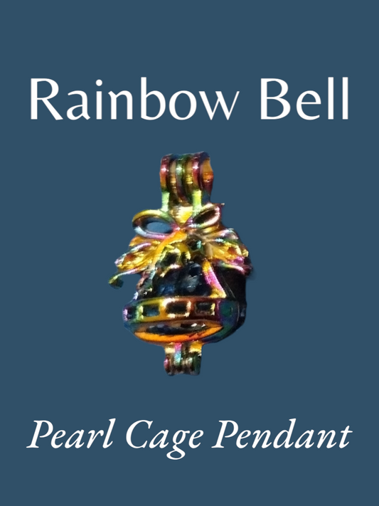 Christmas Bell Pearl cage pendant *JACKPOT PRIZE*
