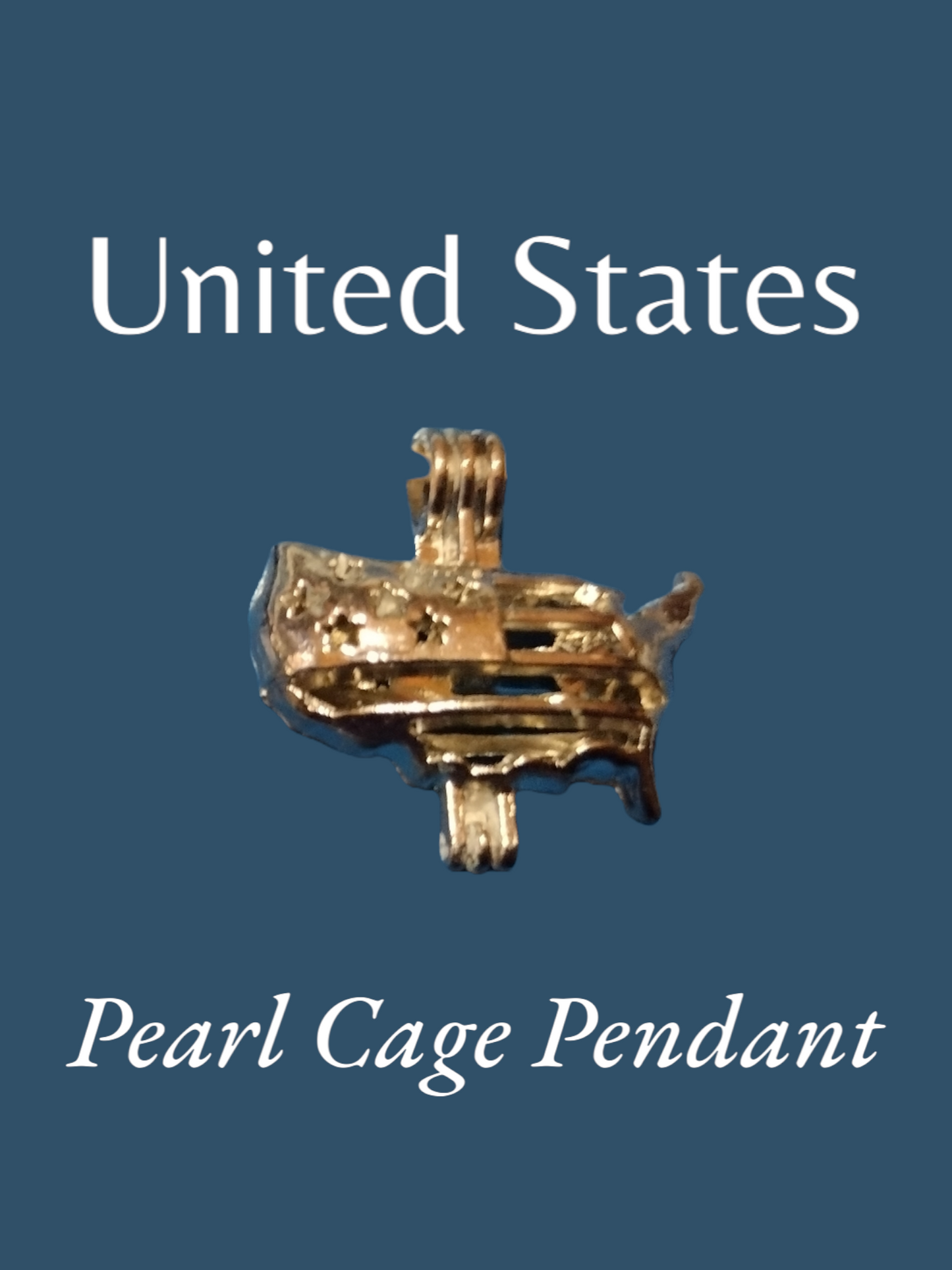 United States pearl cage pendant *JACKPOT PRIZE*