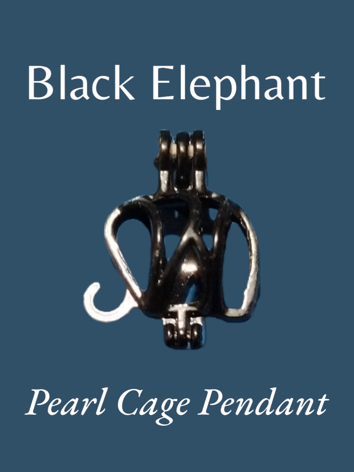 Elephant Pearl cage pendant *GRAND PRIZE*