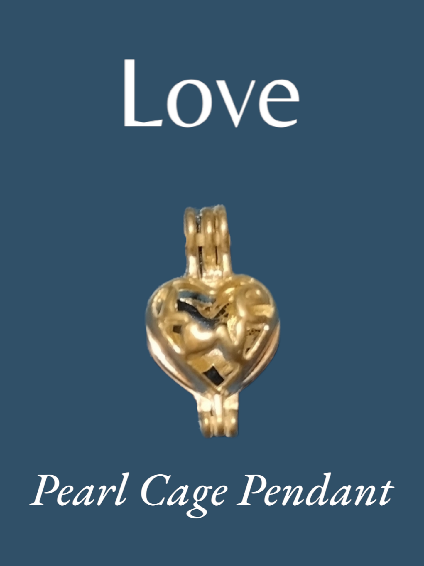 Love Pearl cage pendant *GRAND PRIZE*