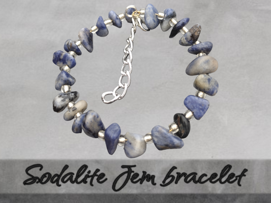 Sodalite Gem Bracelet