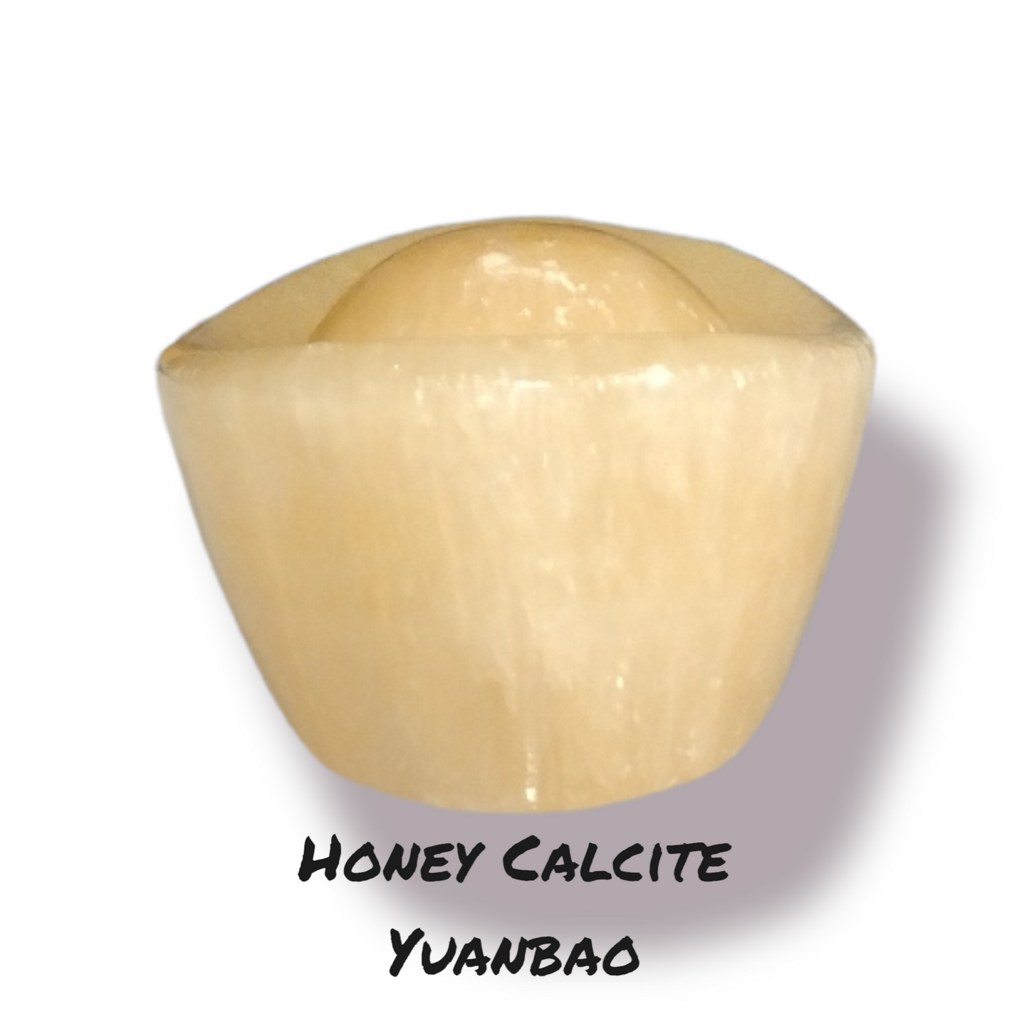 Honey Calcite Yuanbao