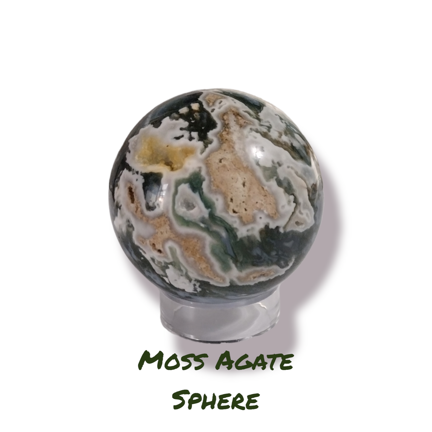 Moss Agate Sphere