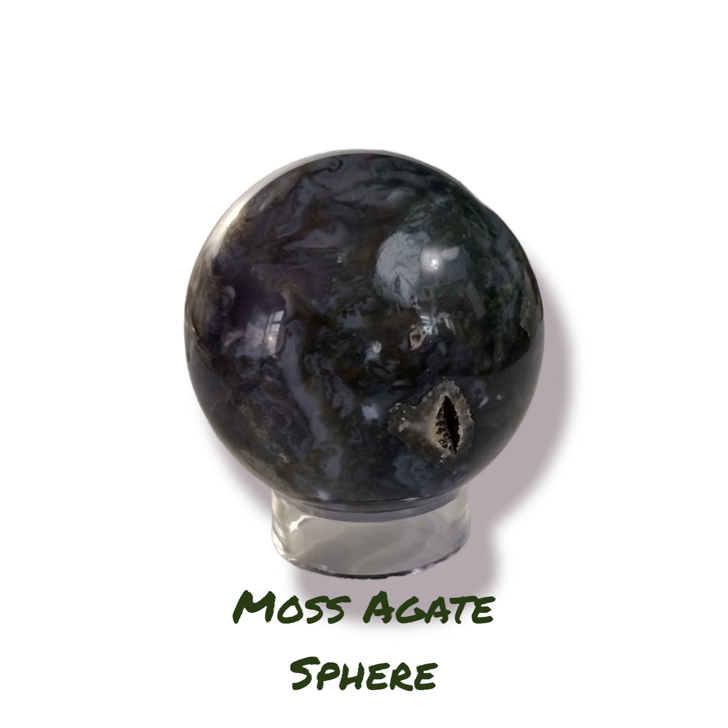 Moss Agate Sphere