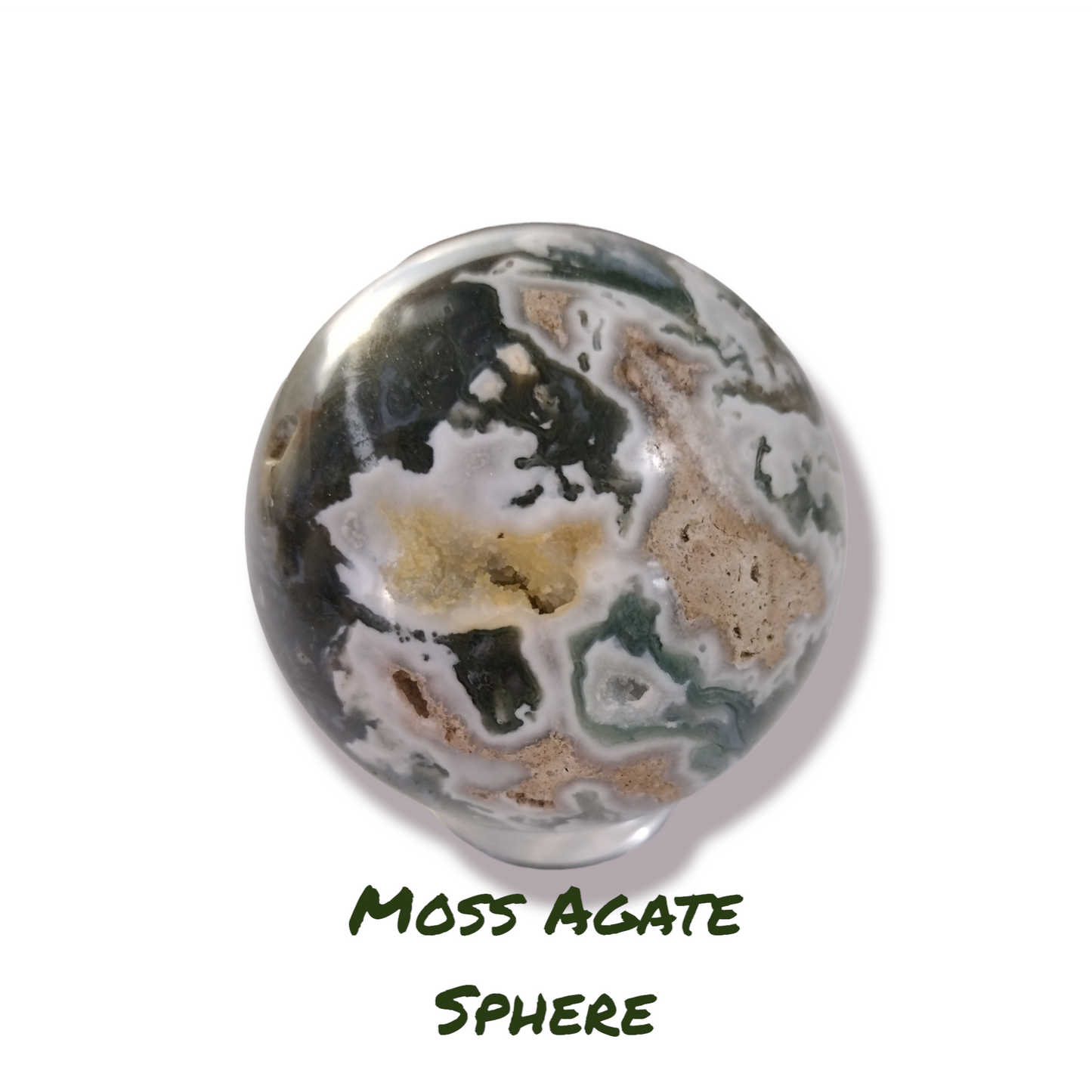 Moss Agate Sphere