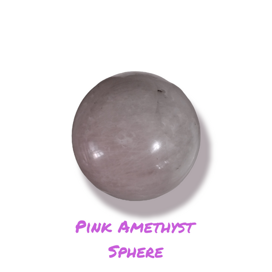 Pink Amethyst Sphere