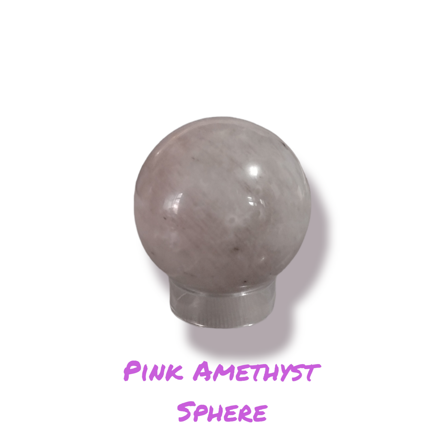 Pink Amethyst Sphere