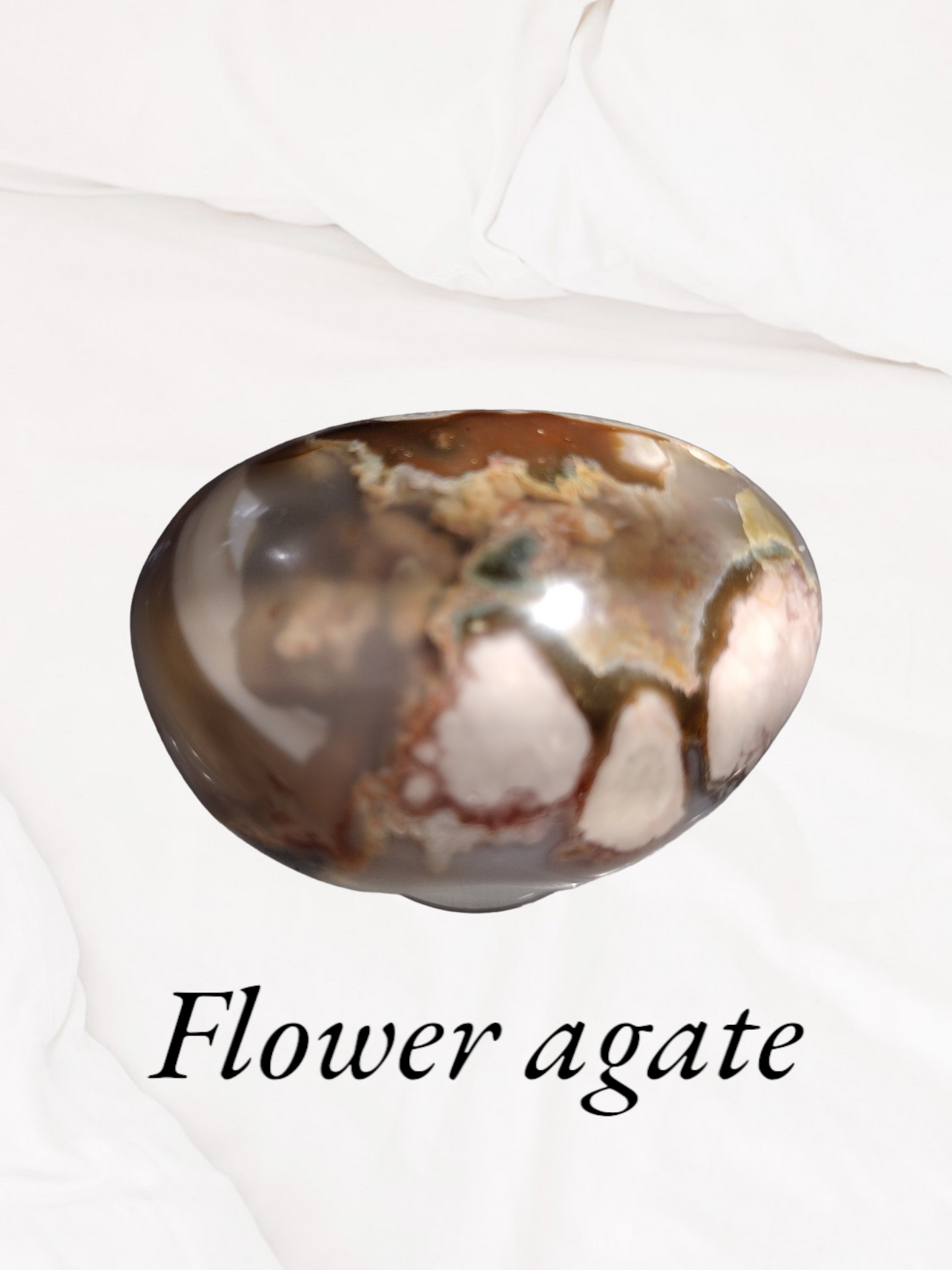 Flower agate