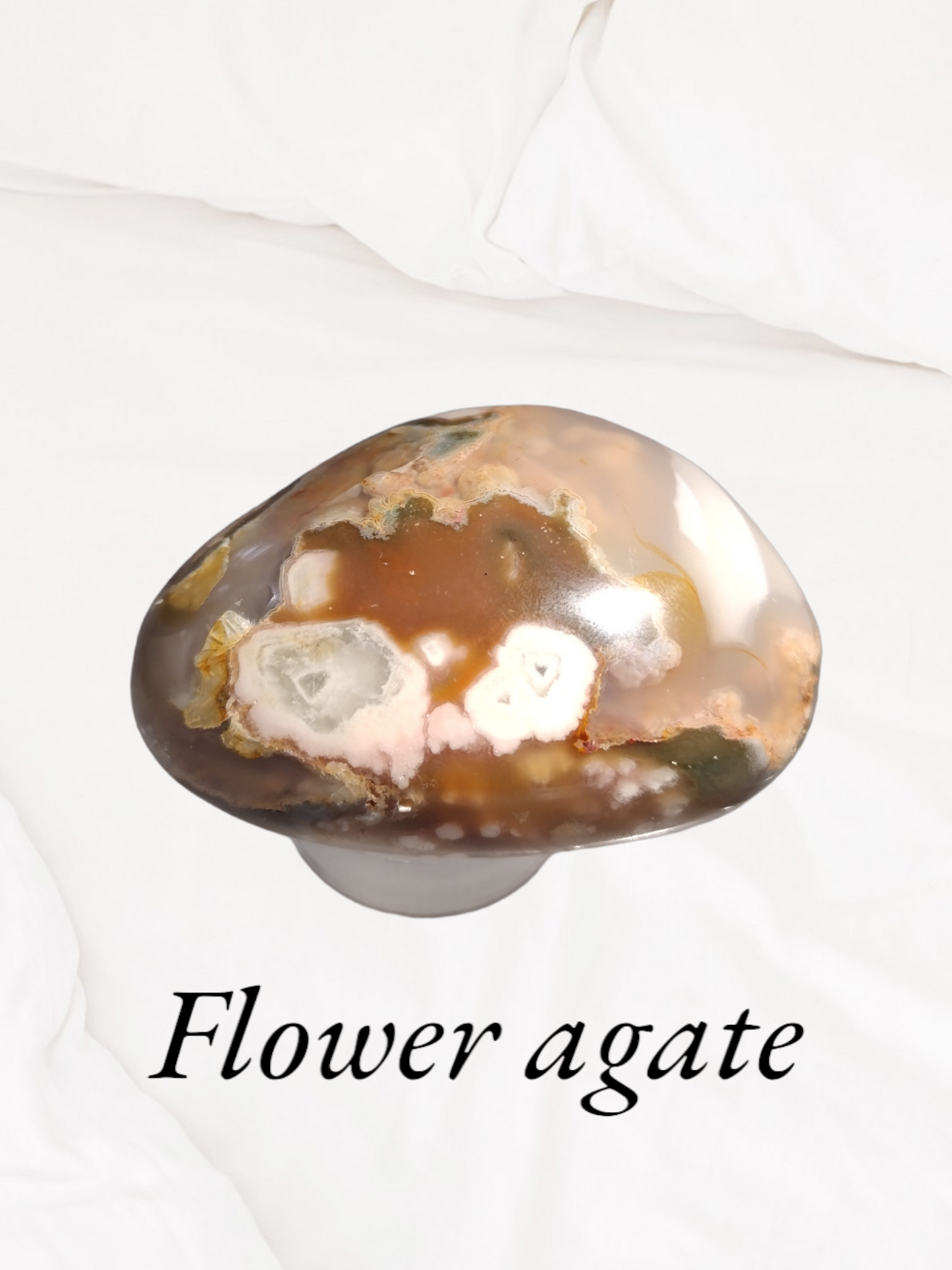 Flower agate