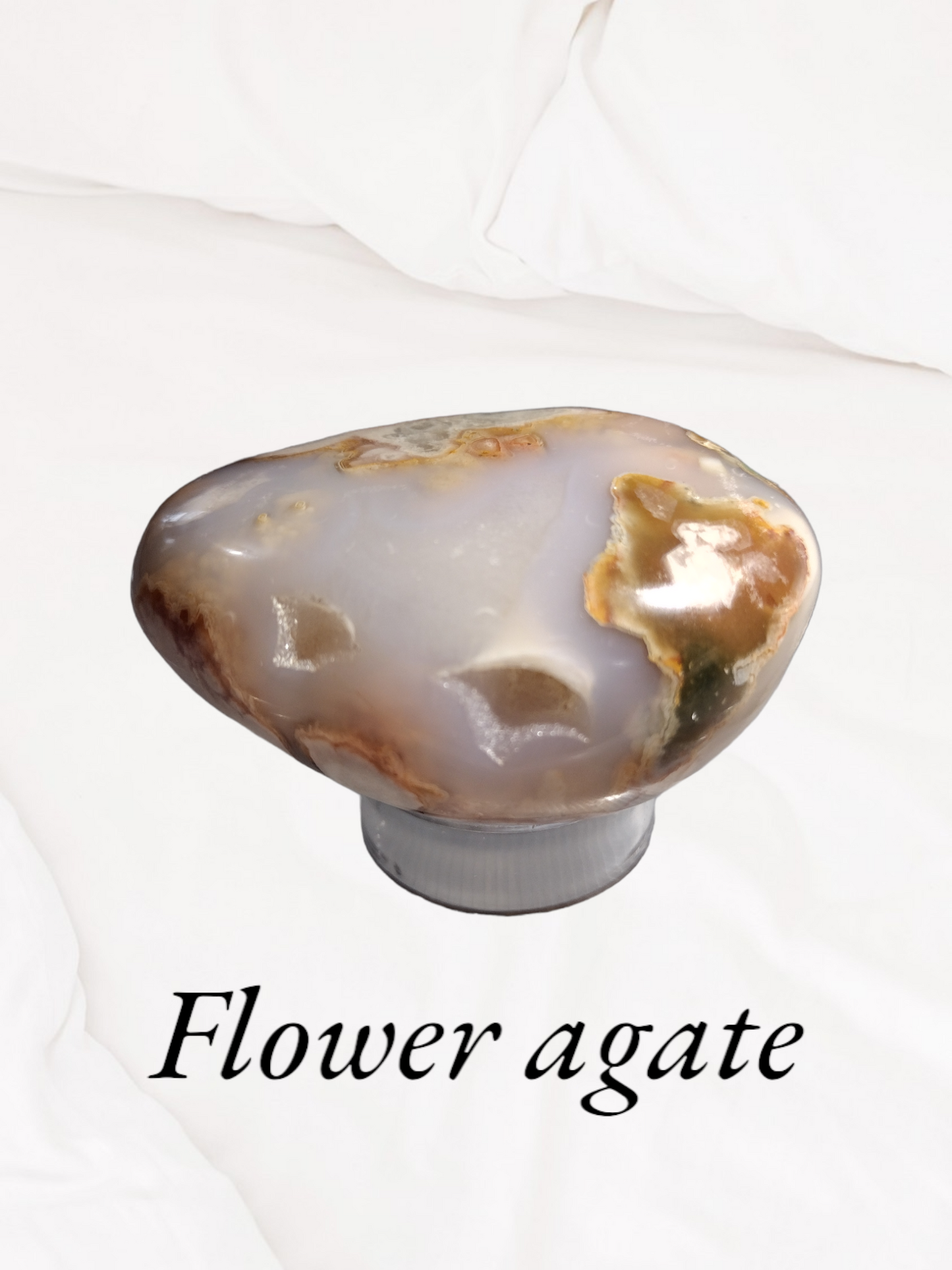 Flower agate