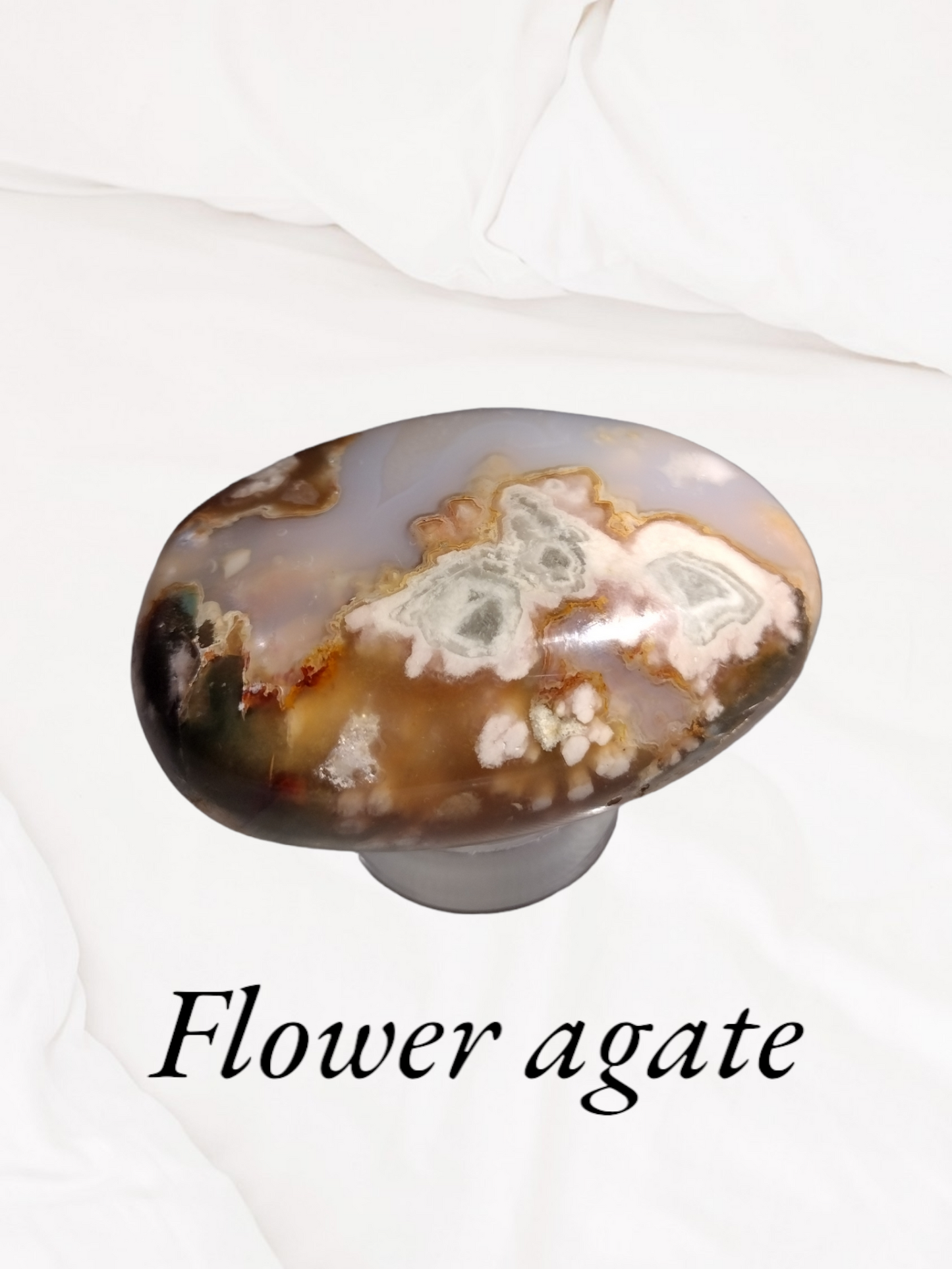 Flower agate