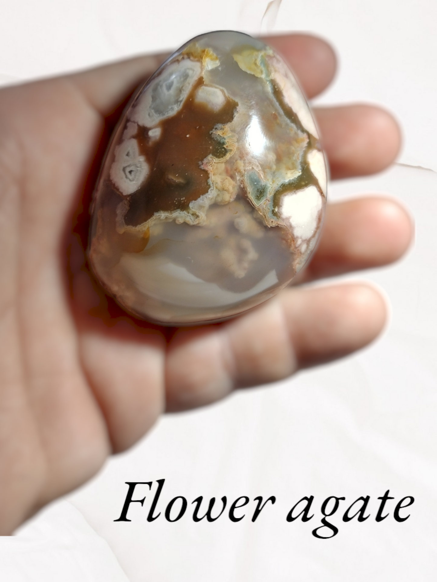 Flower agate