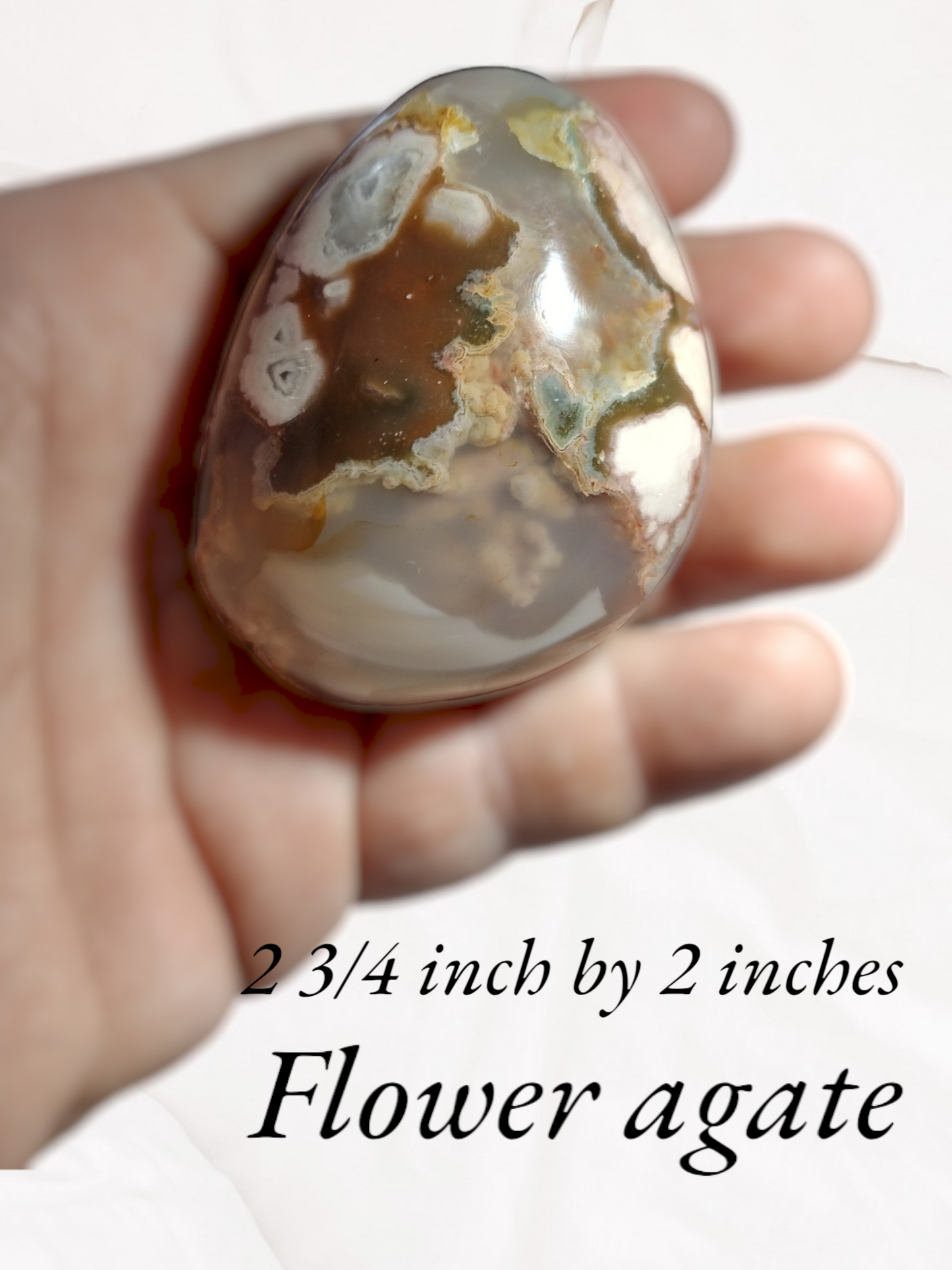 Flower agate