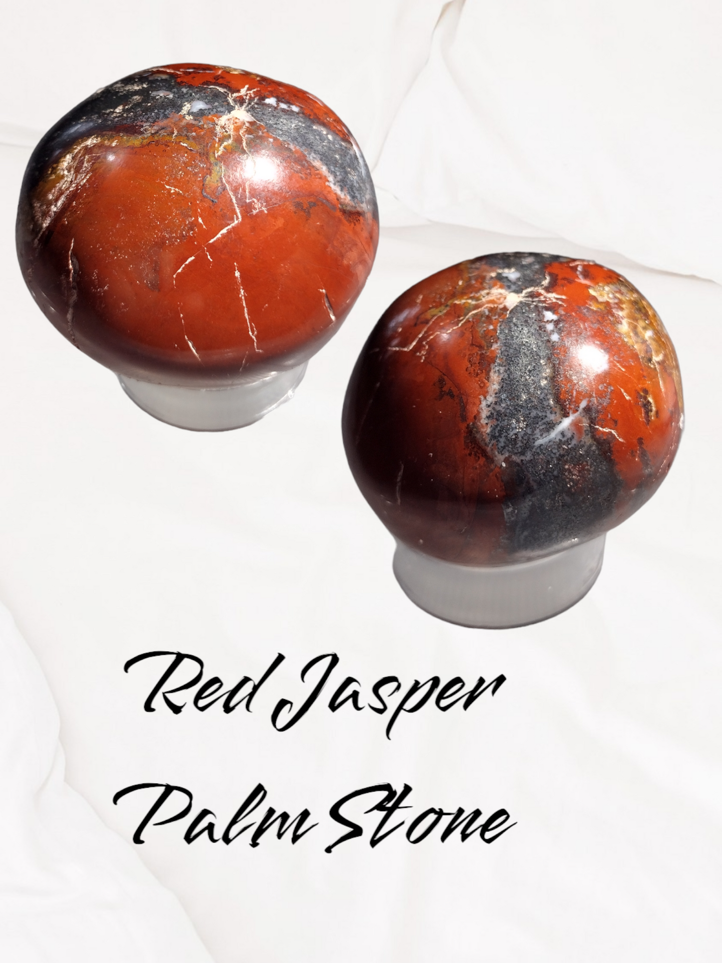 Red Jasper Palm Stone