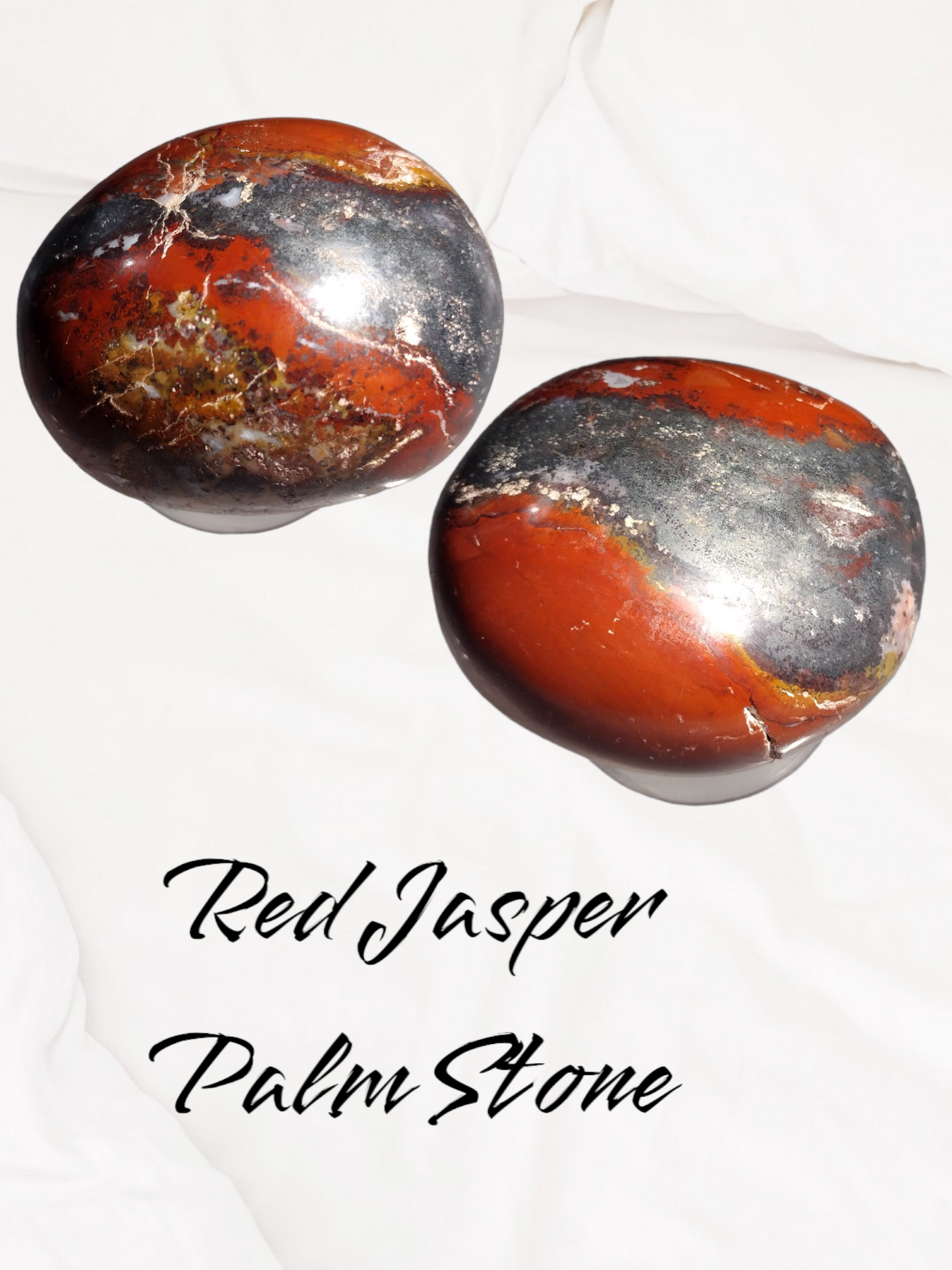 Red Jasper Palm Stone