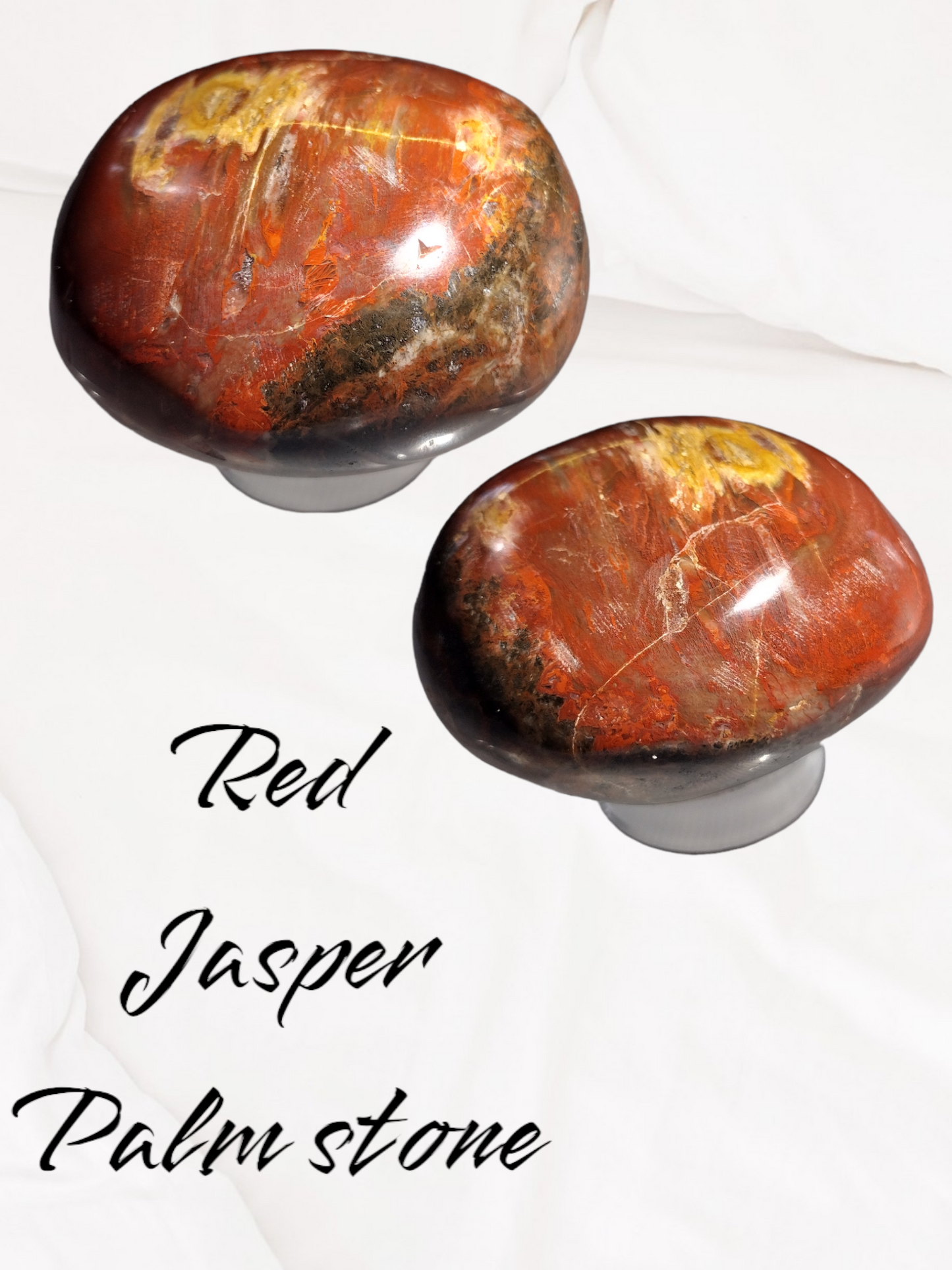 Red Jasper Palm Stone