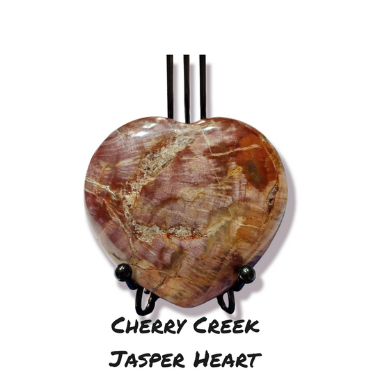 Cherry Creek Jasper  Heart