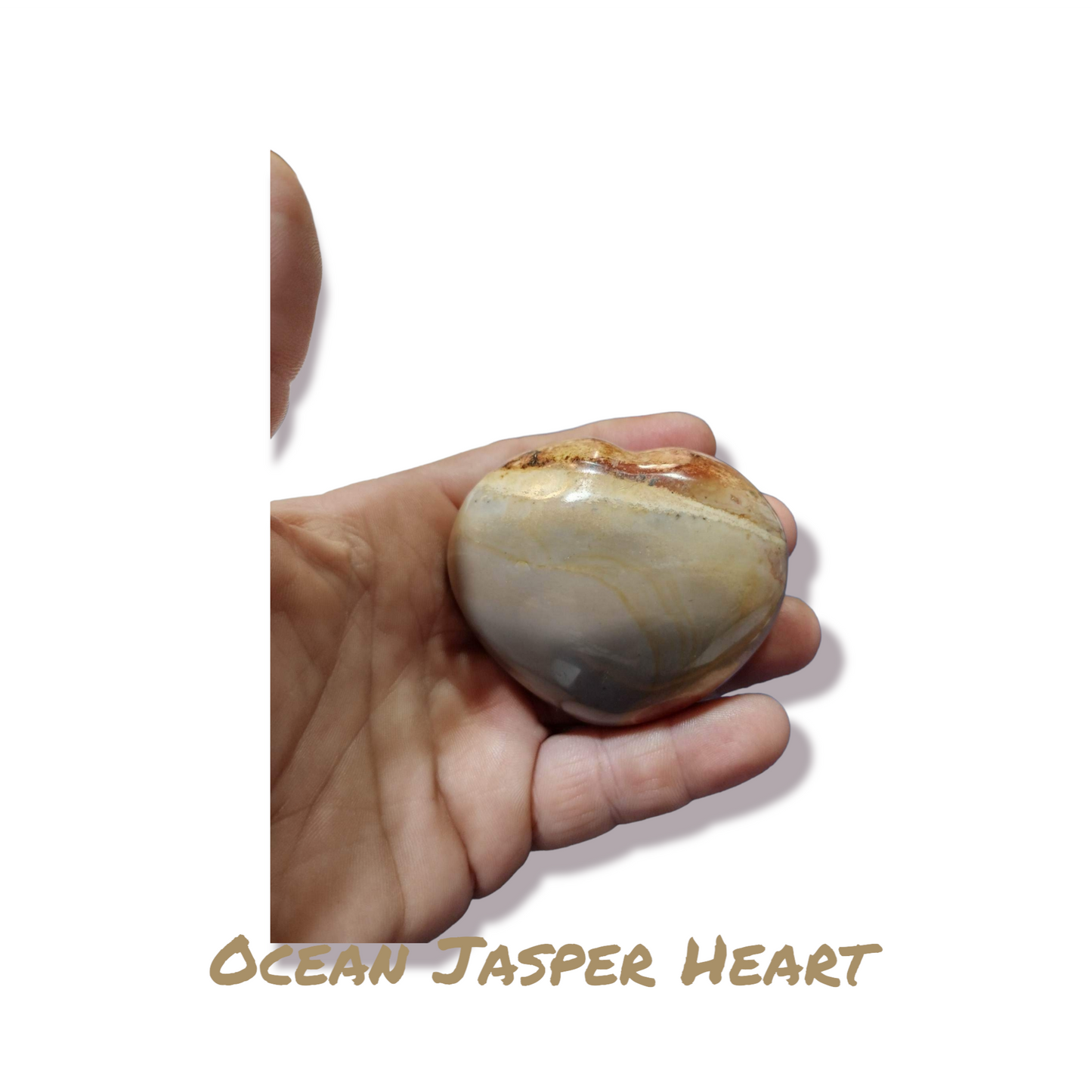 Ocean Jasper Heart