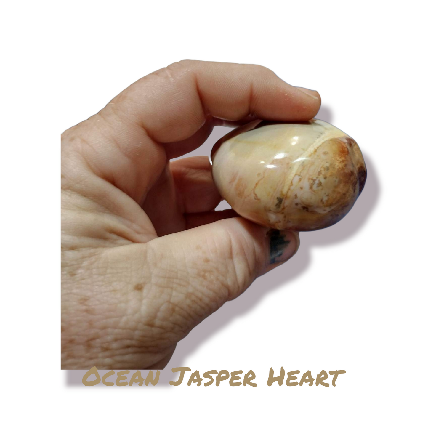 Ocean Jasper Heart