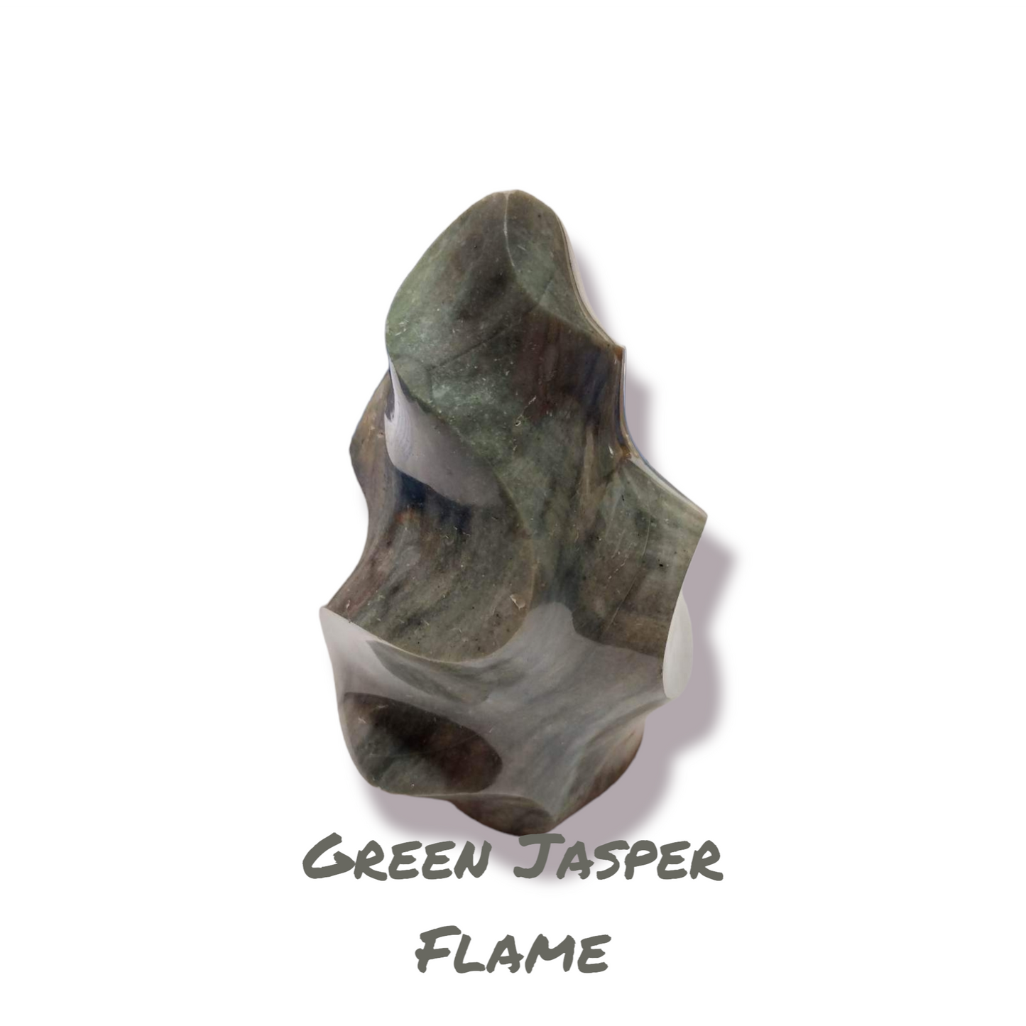 Green Jasper Flame