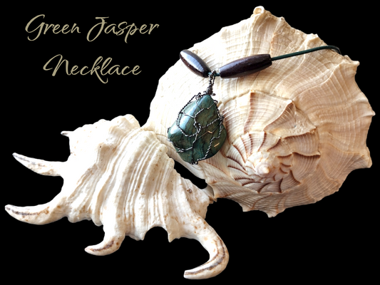 Green Jasper necklace