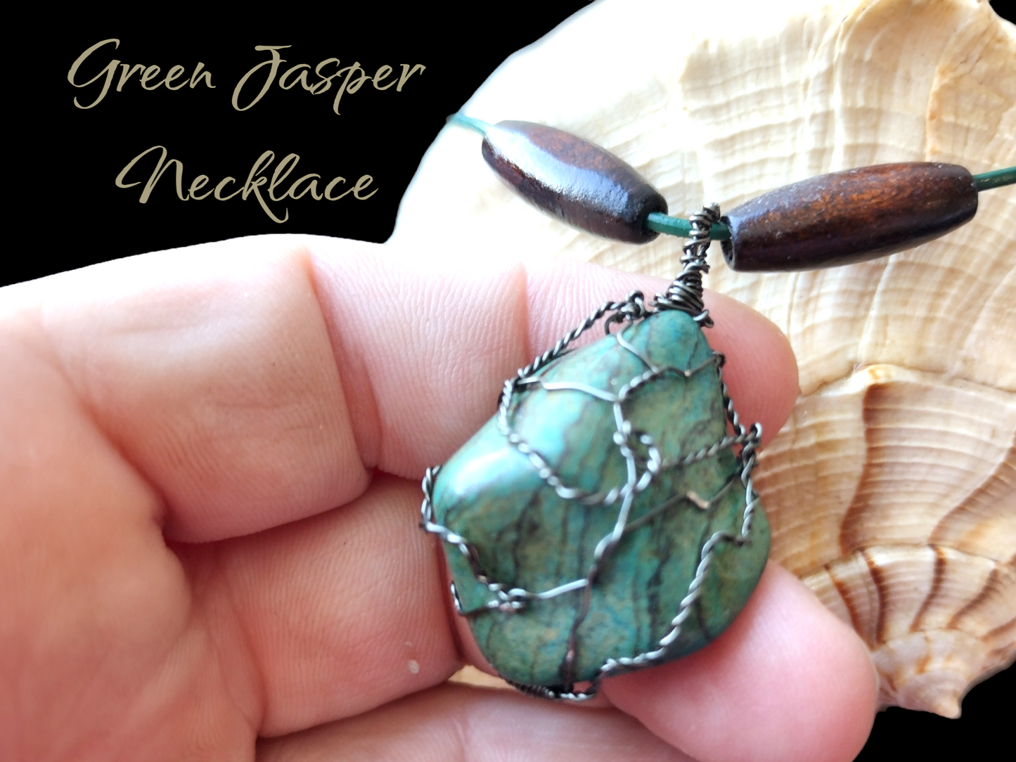 Green Jasper necklace